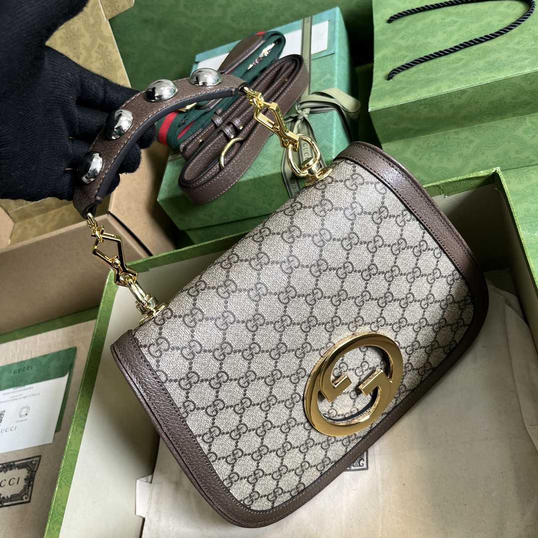 Gucci Blondie Medium Top Handle Bag  (29-22-7cm) - FashionPlug