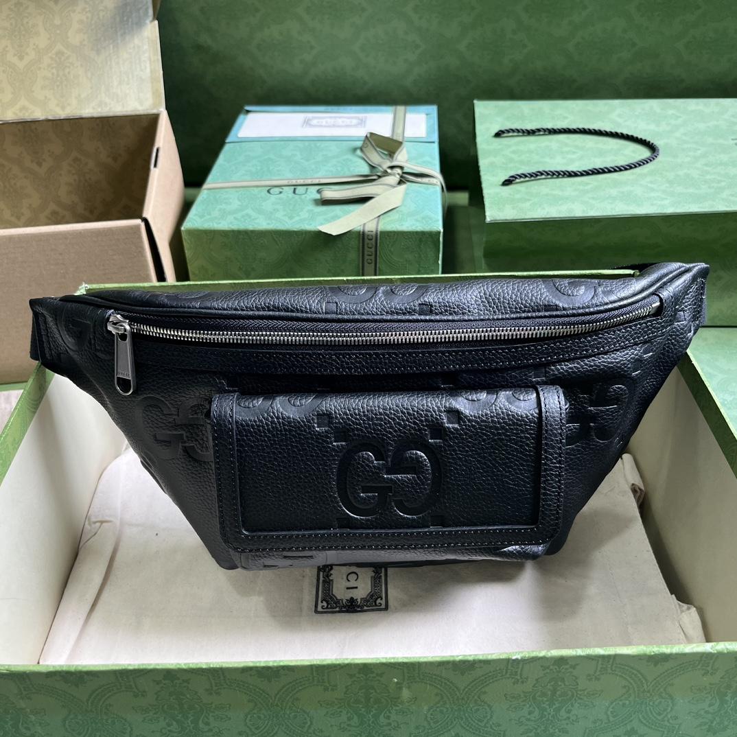 Gucci Jumbo GG Belt Bag(28x 18x 8cm) - FashionPlug