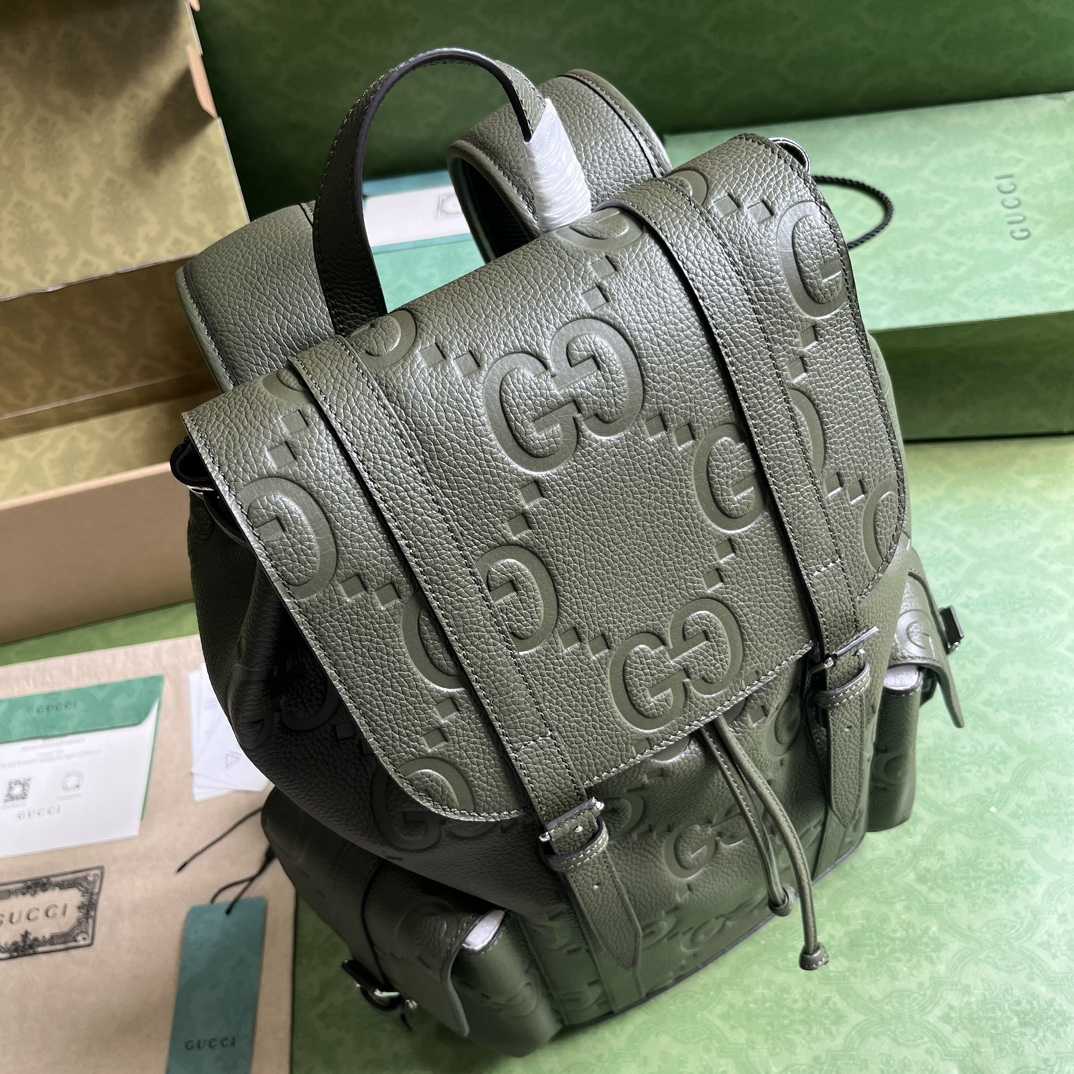 Gucci Jumbo GG Backpack(34-41-12cm) - FashionPlug