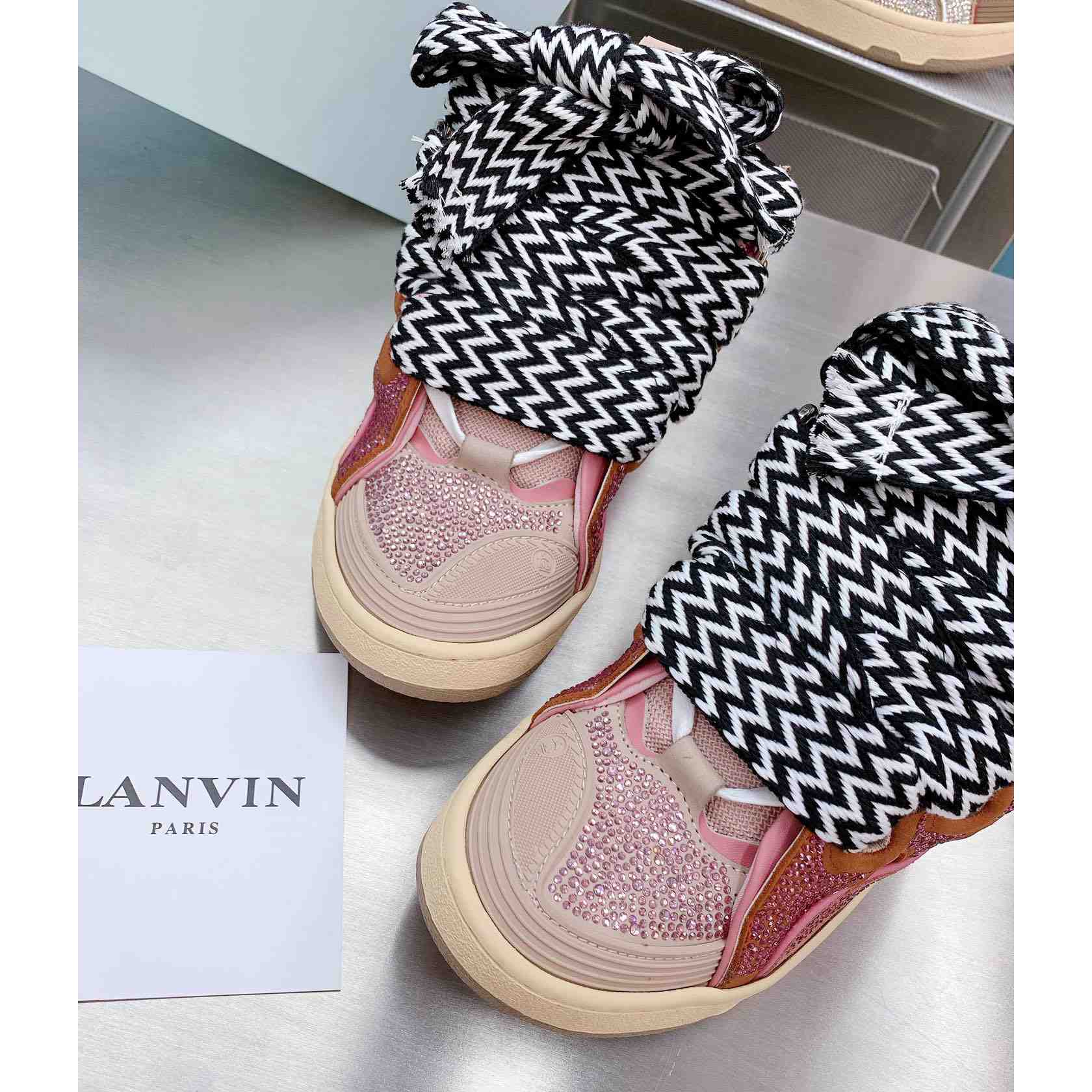 Lanvin Curb Low-top Sneakers - FashionPlug