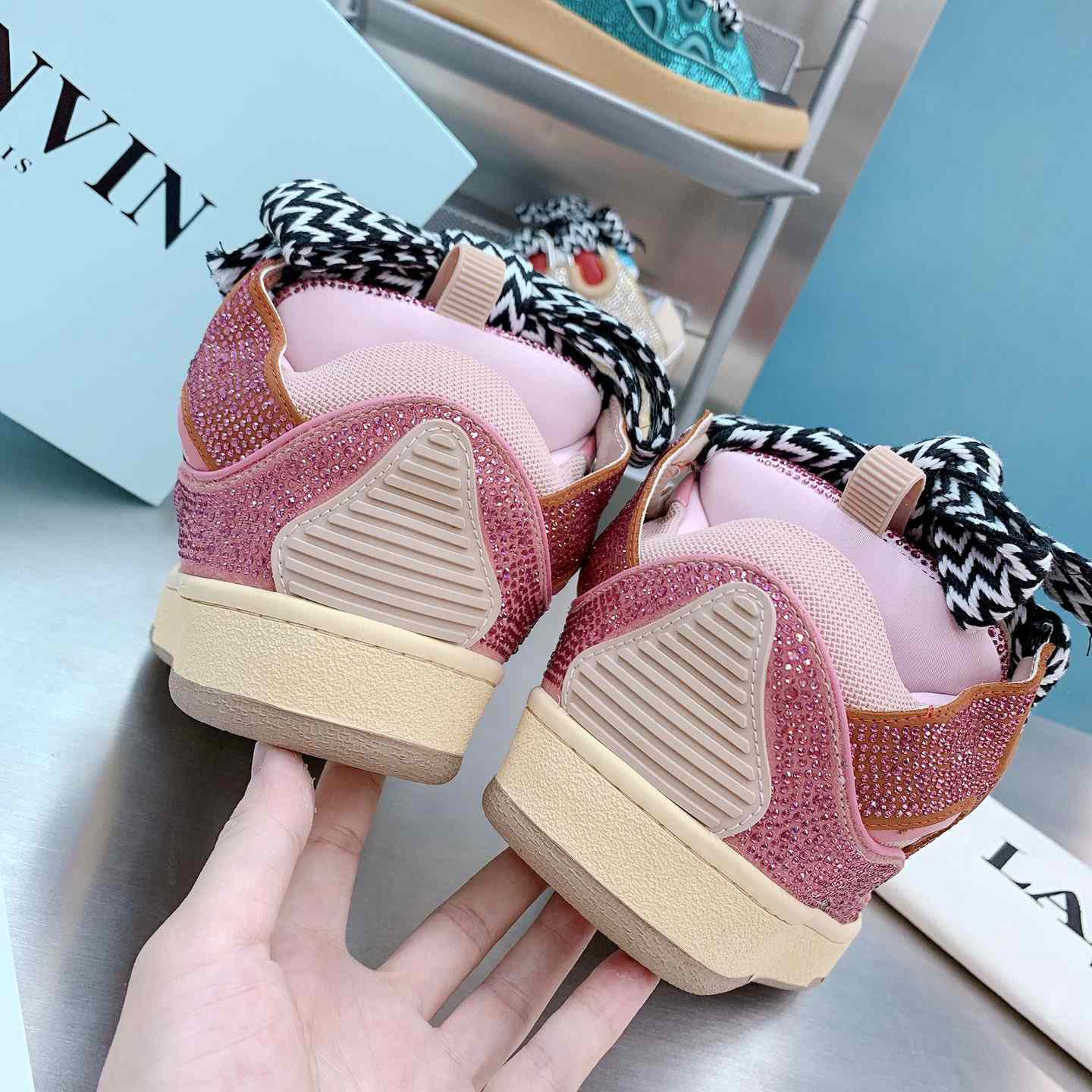 Lanvin Curb Low-top Sneakers - FashionPlug