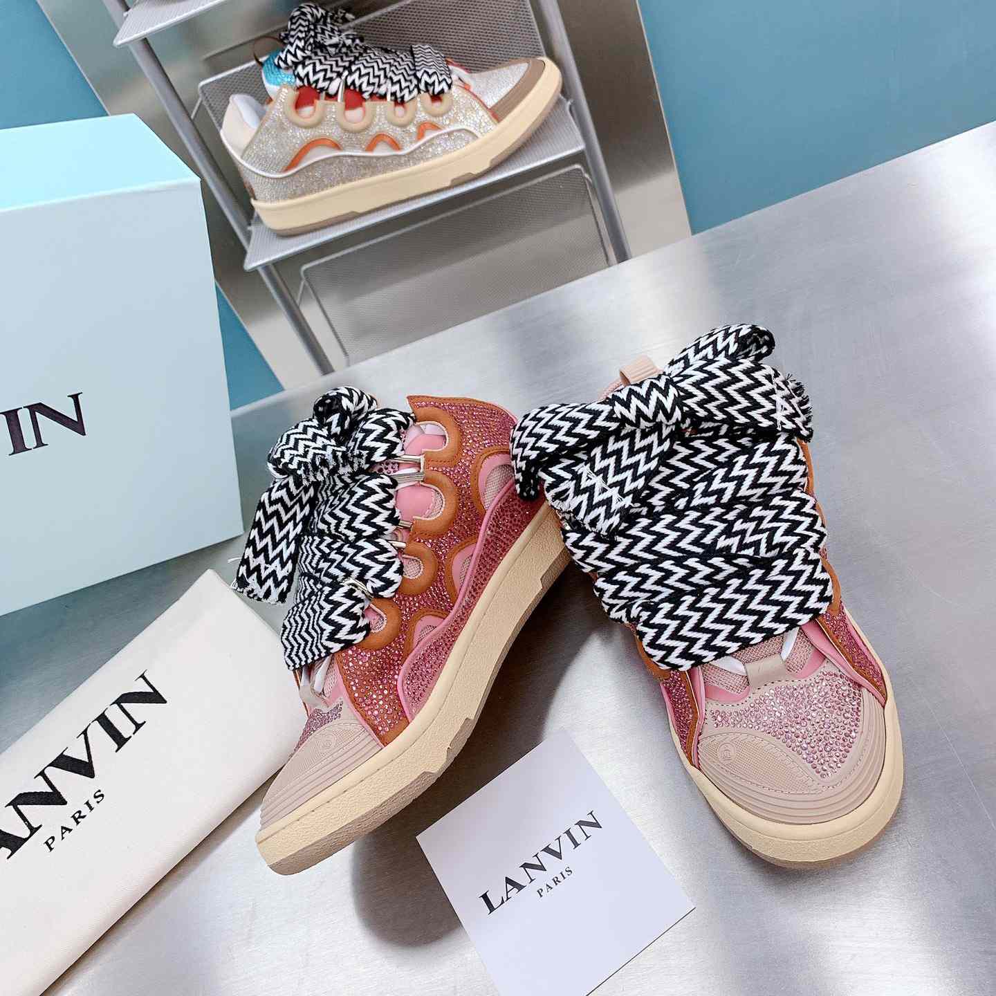 Lanvin Curb Low-top Sneakers - FashionPlug