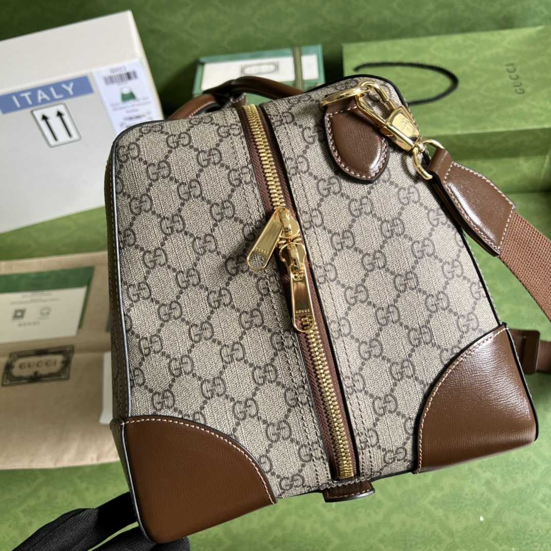 Gucci Duffle Bag With Interlocking G(42-26-24cm) - FashionPlug