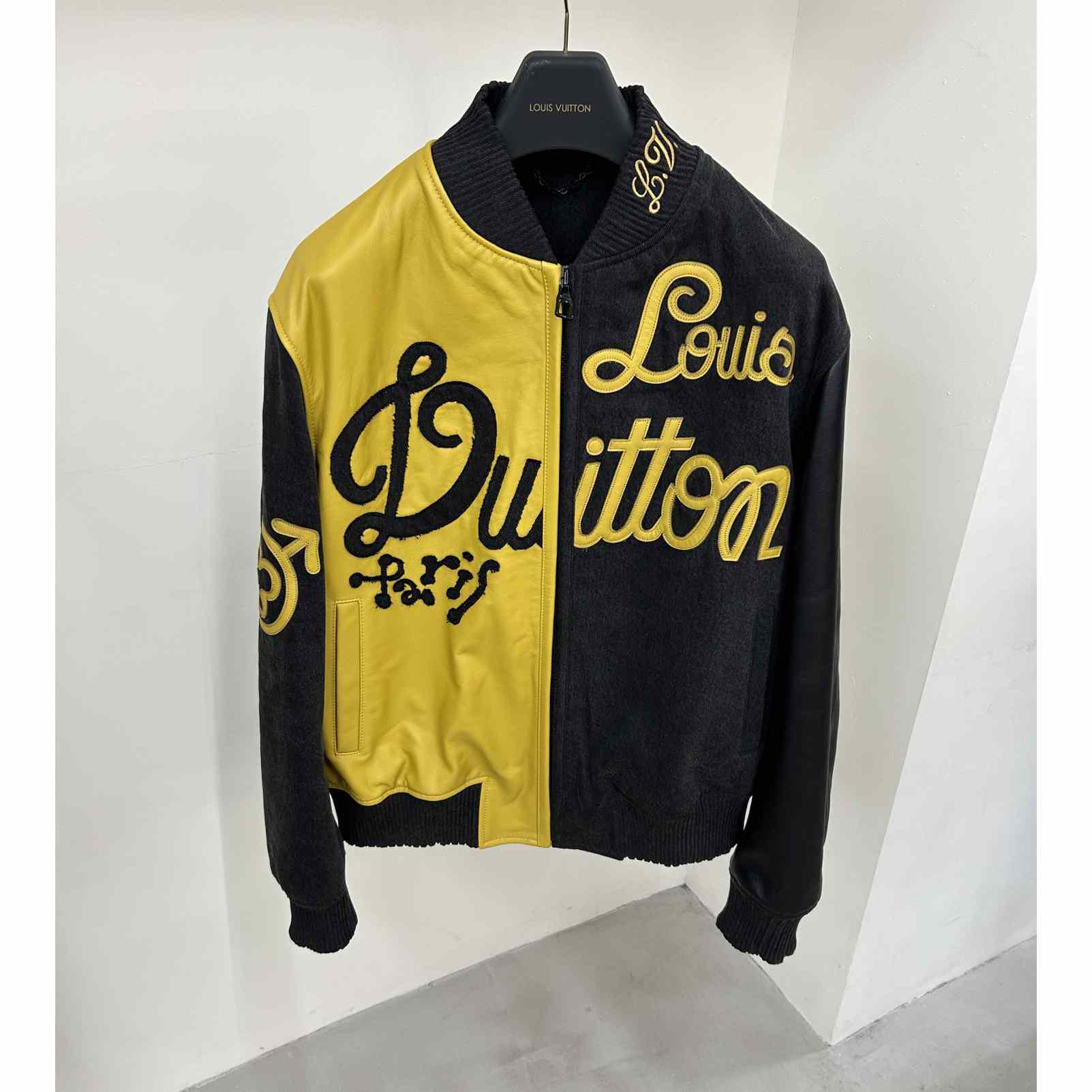 Louis Vuitton Mix Canvas Leather Bomber    1AB987 - FashionPlug