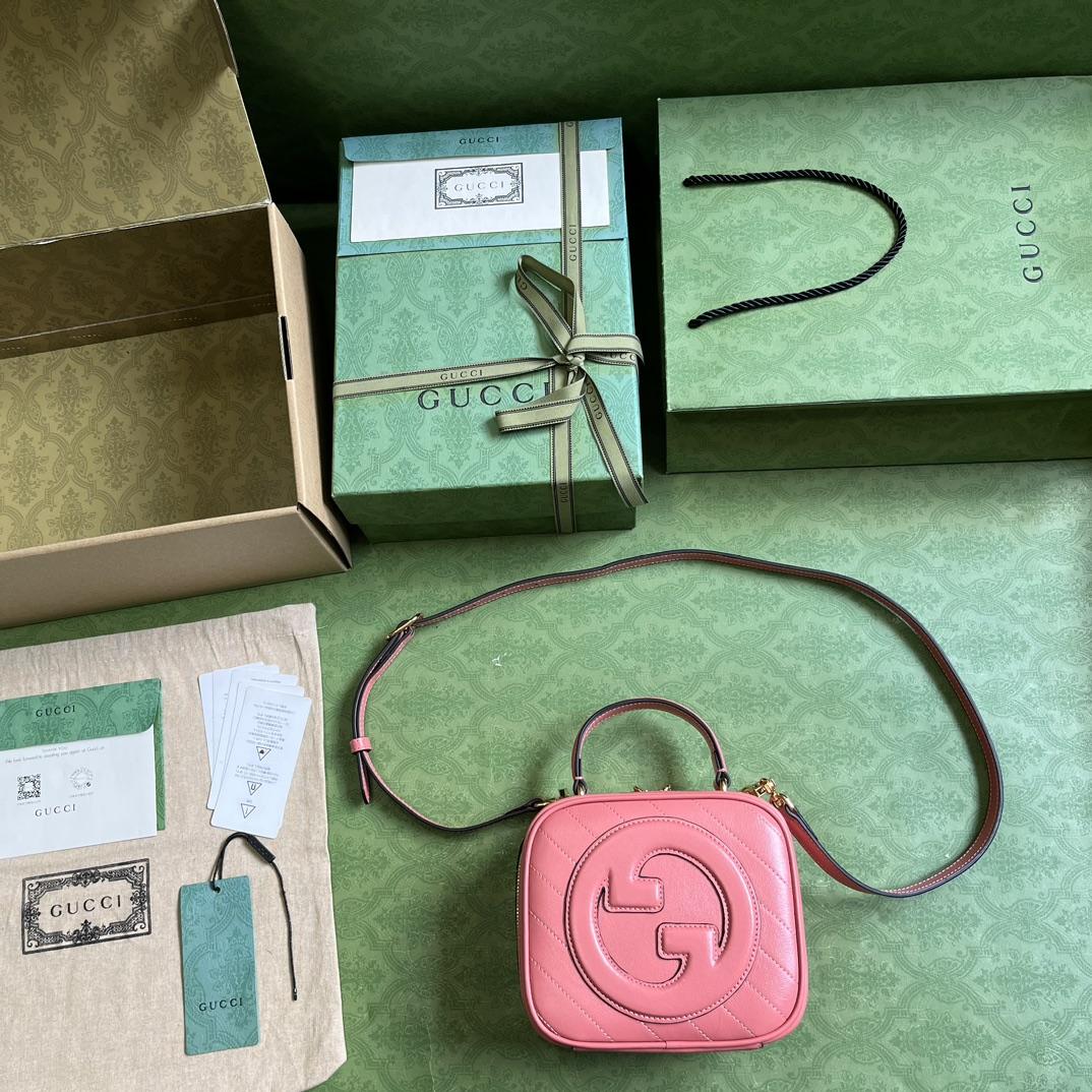 Gucci Blondie Top Handle Bag (17-15-9cm) - FashionPlug