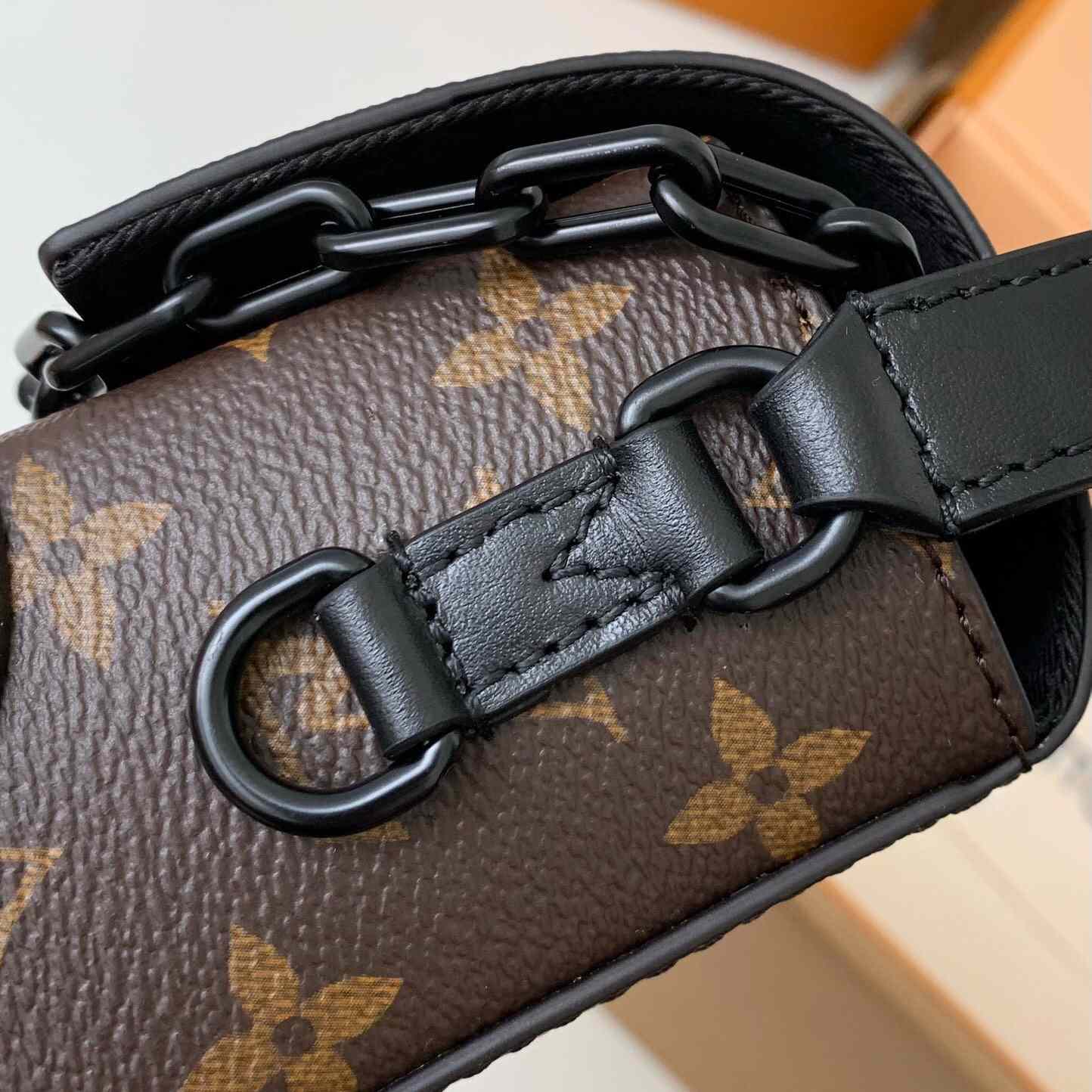 Louis Vuitton Steamer Wearable Wallet Monogram Macassar(18*11*6.5cm)  M82534 - FashionPlug