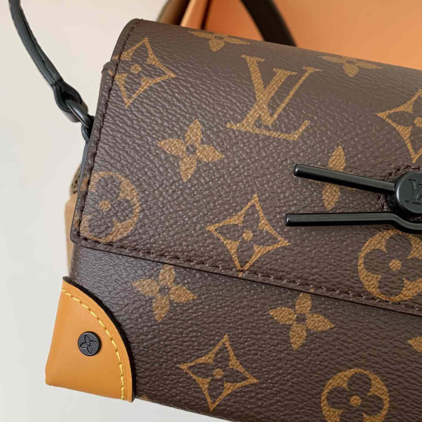 Louis Vuitton Steamer Wearable Wallet Monogram Macassar(18*11*6.5cm)  M82534 - FashionPlug