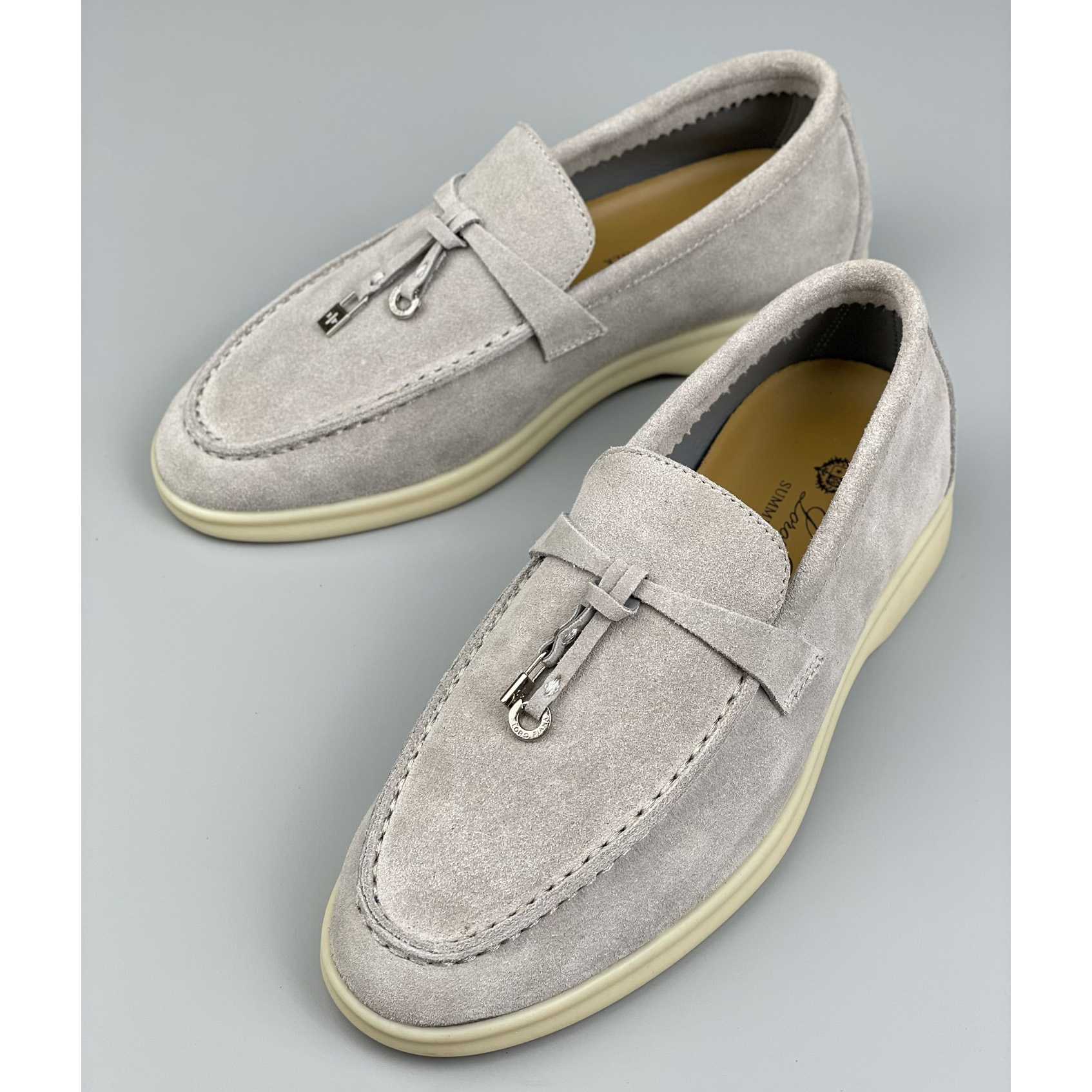 Loro Piana Women's Summer Walk Loafers - FashionPlug