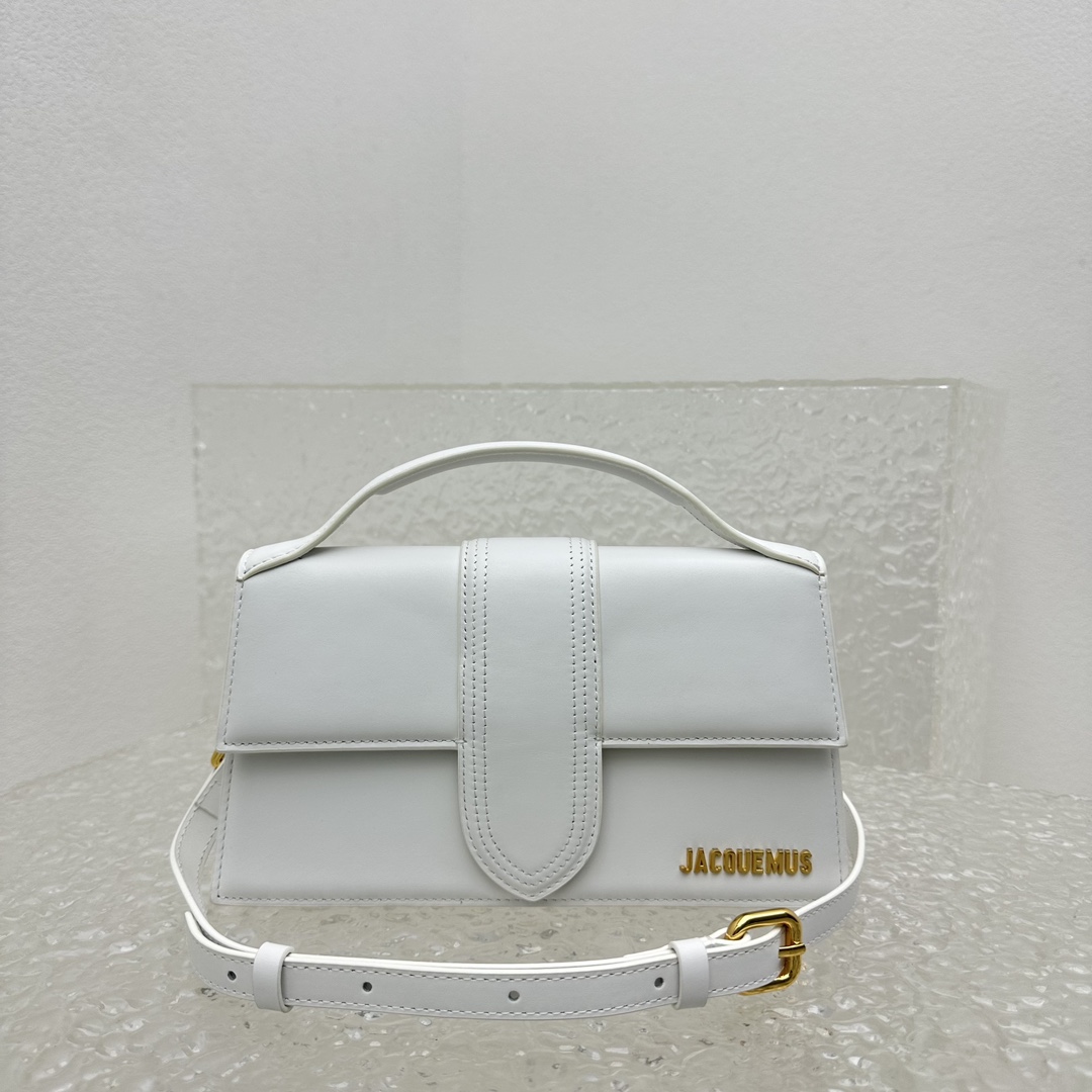 Jacquemus Le Grand Bambino - White - FashionPlug