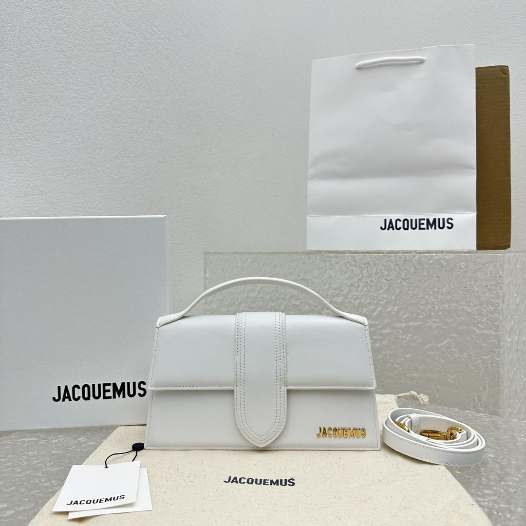 Jacquemus Le Grand Bambino - White - FashionPlug