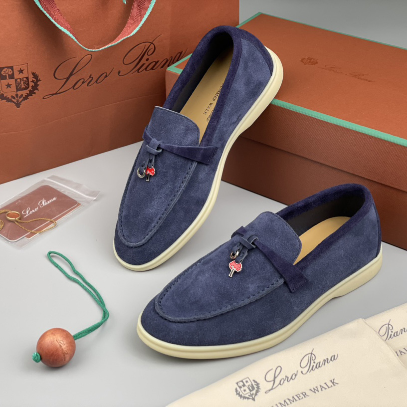 Loro Piana Women's Summer Walk Loafers - FashionPlug