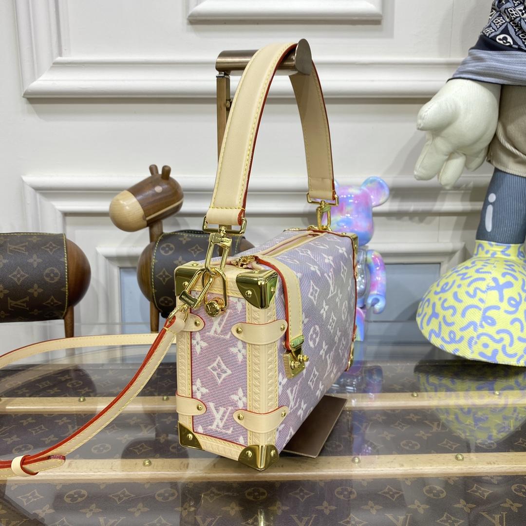 Louis Vuitton Side Trunk Autres Toiles Monogram (21-14-6cm)   M22842 - FashionPlug