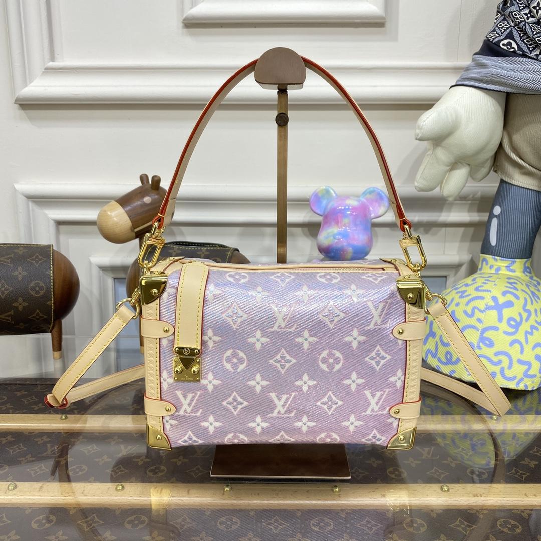 Louis Vuitton Side Trunk Autres Toiles Monogram (21-14-6cm)   M22842 - FashionPlug
