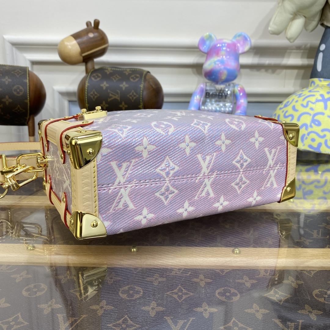 Louis Vuitton Side Trunk Autres Toiles Monogram (21-14-6cm)   M22842 - FashionPlug