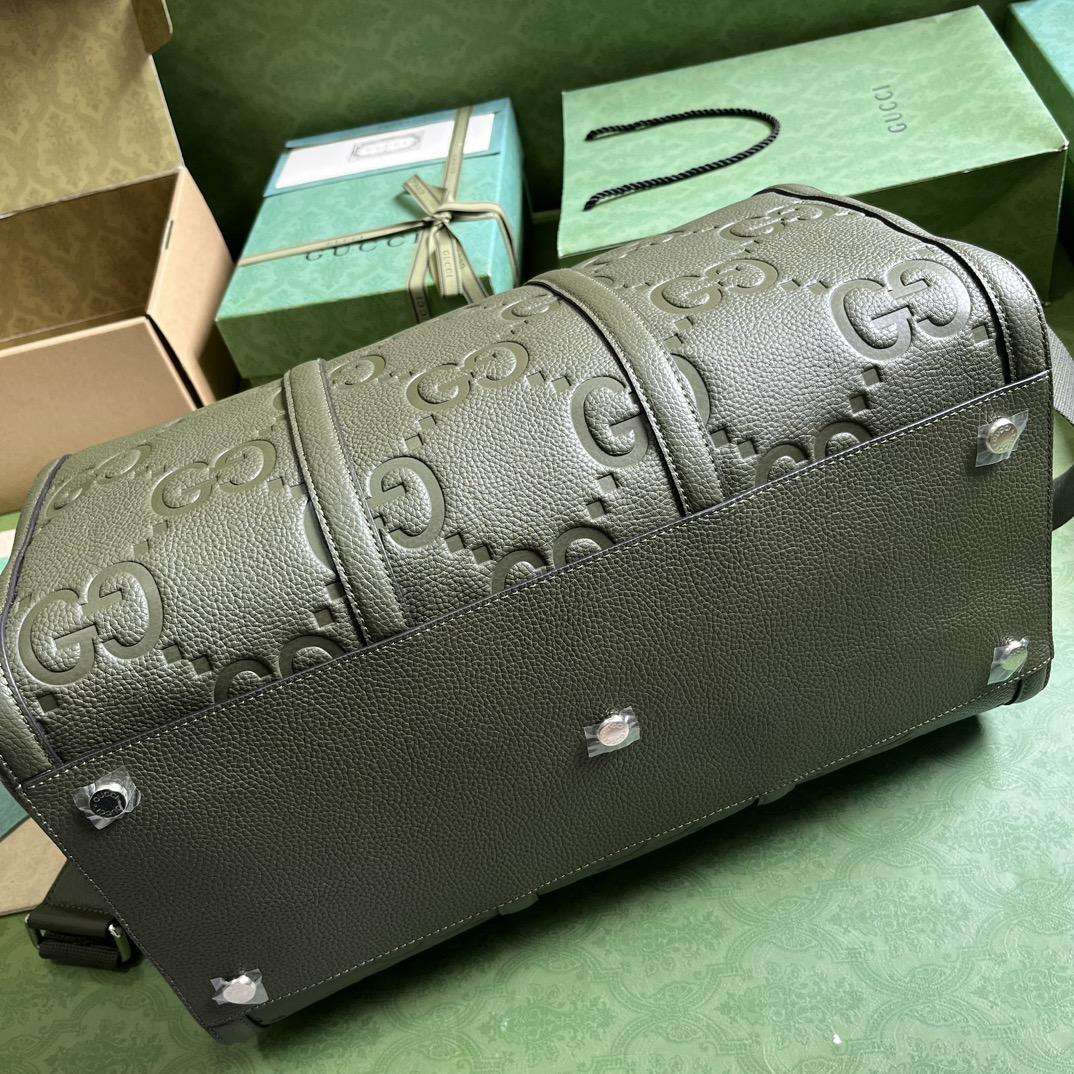 Gucci Jumbo GG Small Duffle Bag (45-29-25cm) - FashionPlug