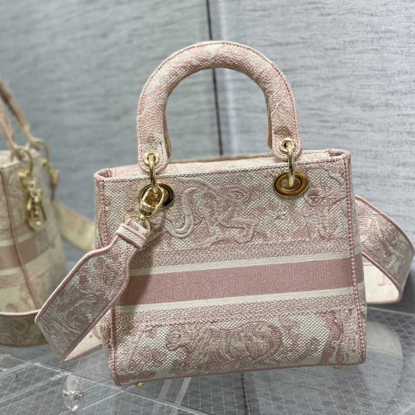 Dior Medium Lady D-lite Bag( 24--20-11cm) - FashionPlug