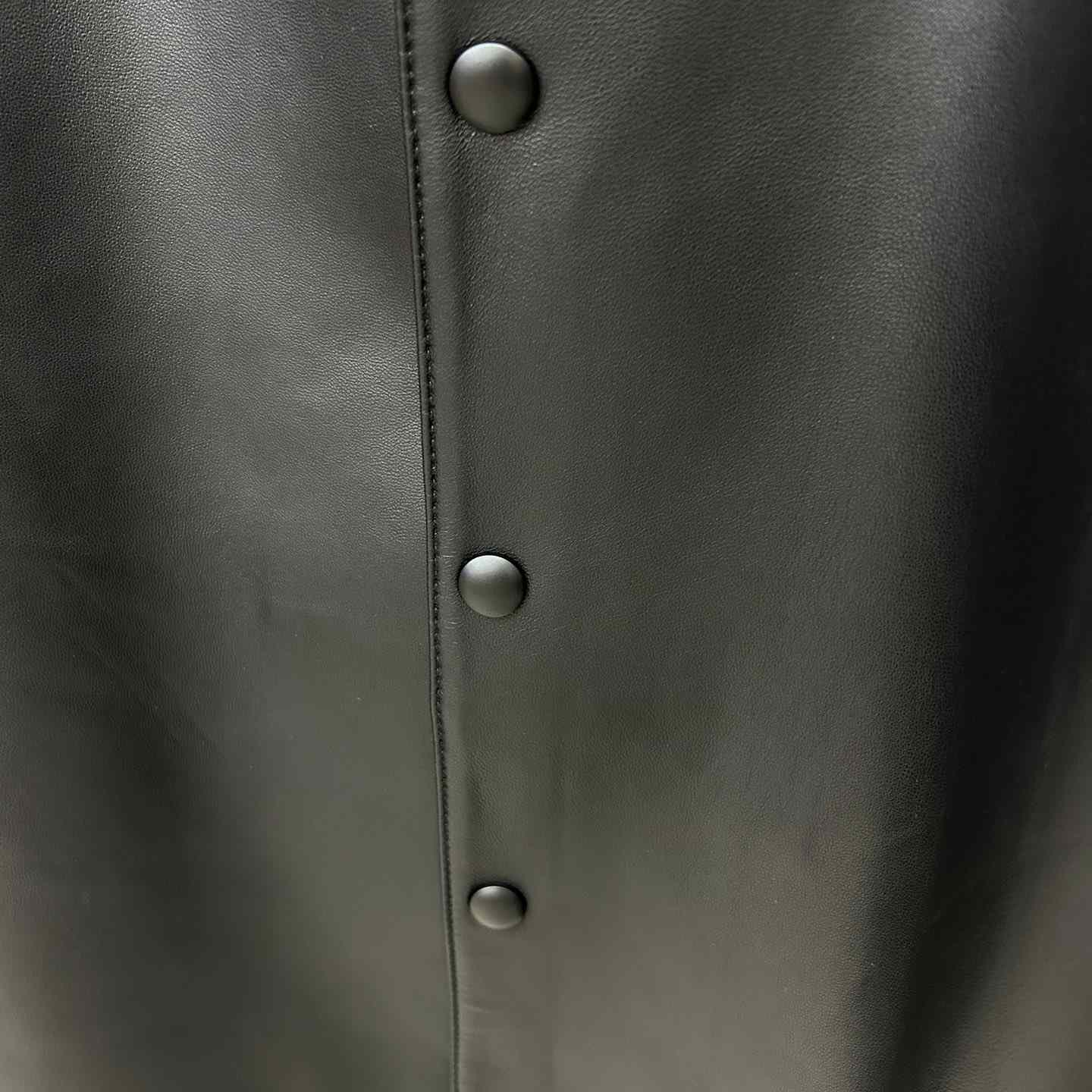 Prada Nappa Leather Shirt - FashionPlug