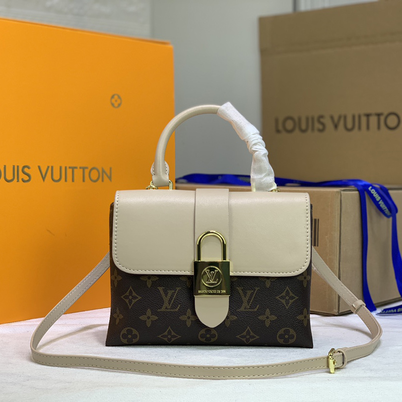 Louis Vuitton  Locky BB Handbag  (21x17x8cm)     M43577 - FashionPlug