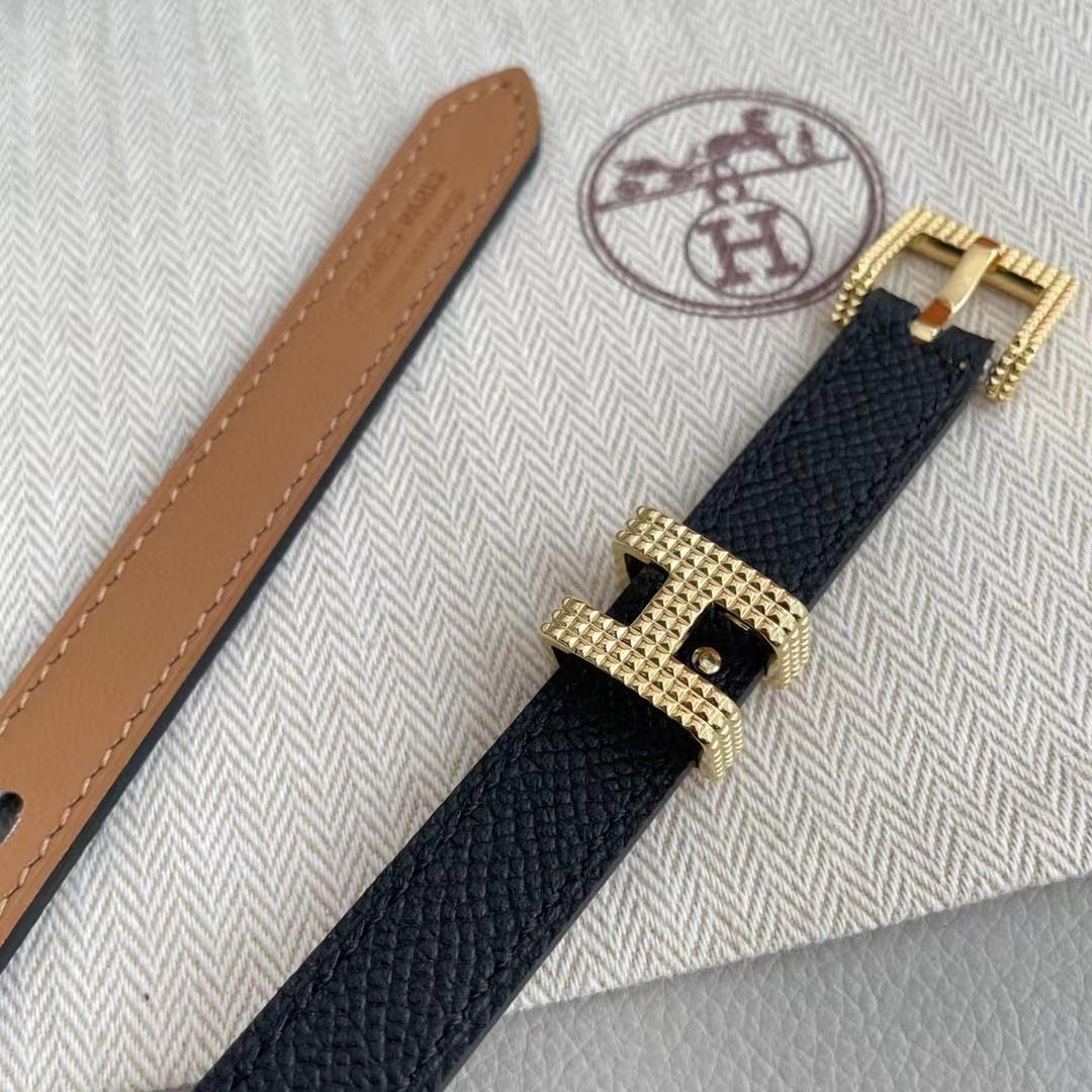 Hermes Pop H Guillochee 15 Belt - FashionPlug