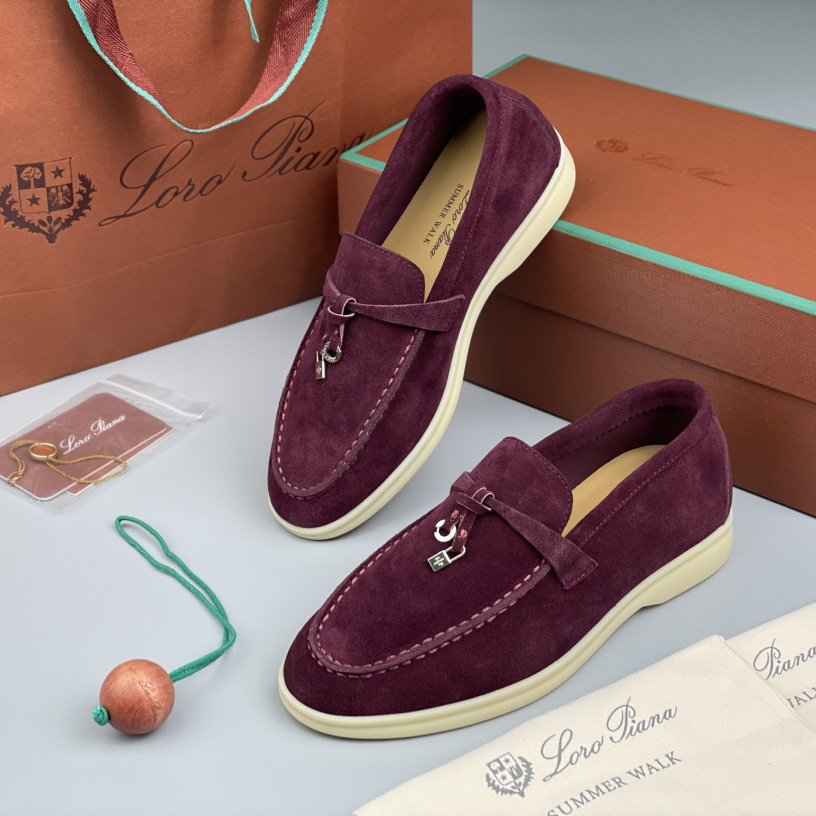 Loro Piana Women's Summer Walk Loafers - FashionPlug