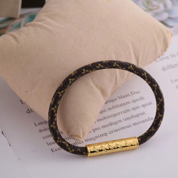 Louis Vuitto Monogram Bracelet     - FashionPlug