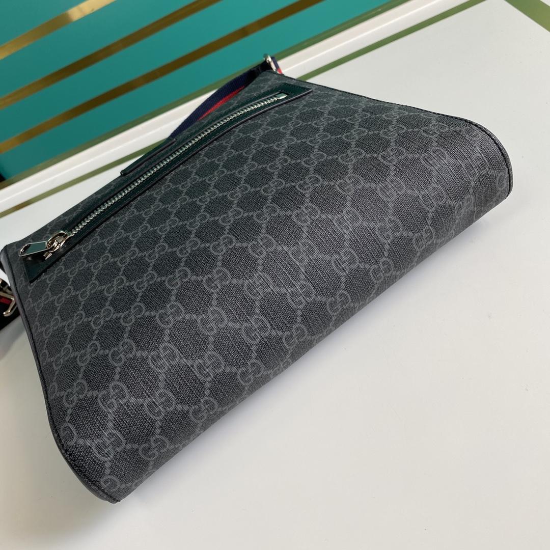 Gucci GG Black Messenger  (27-28.5-5cm) - FashionPlug