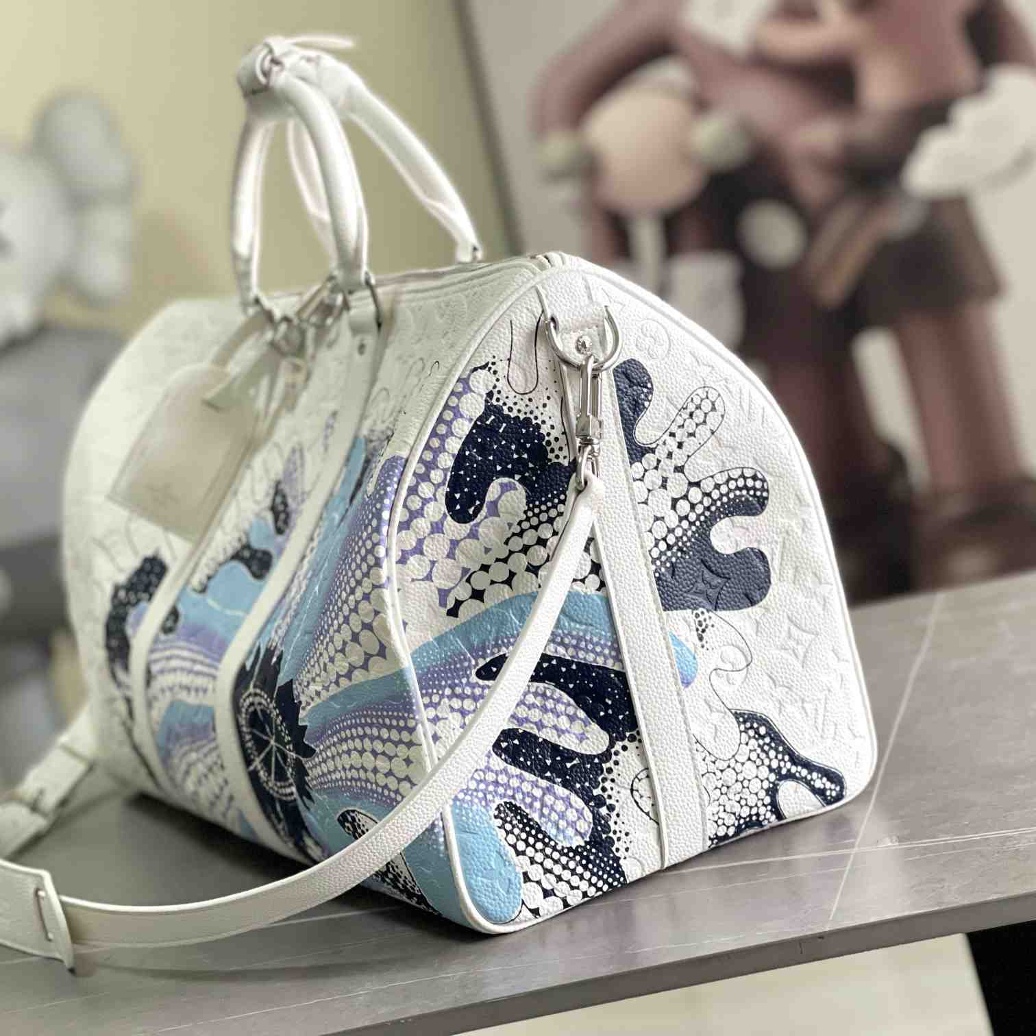 Louis Vuitton LV x YK Bandoulière Keepall 50    M21678 - FashionPlug