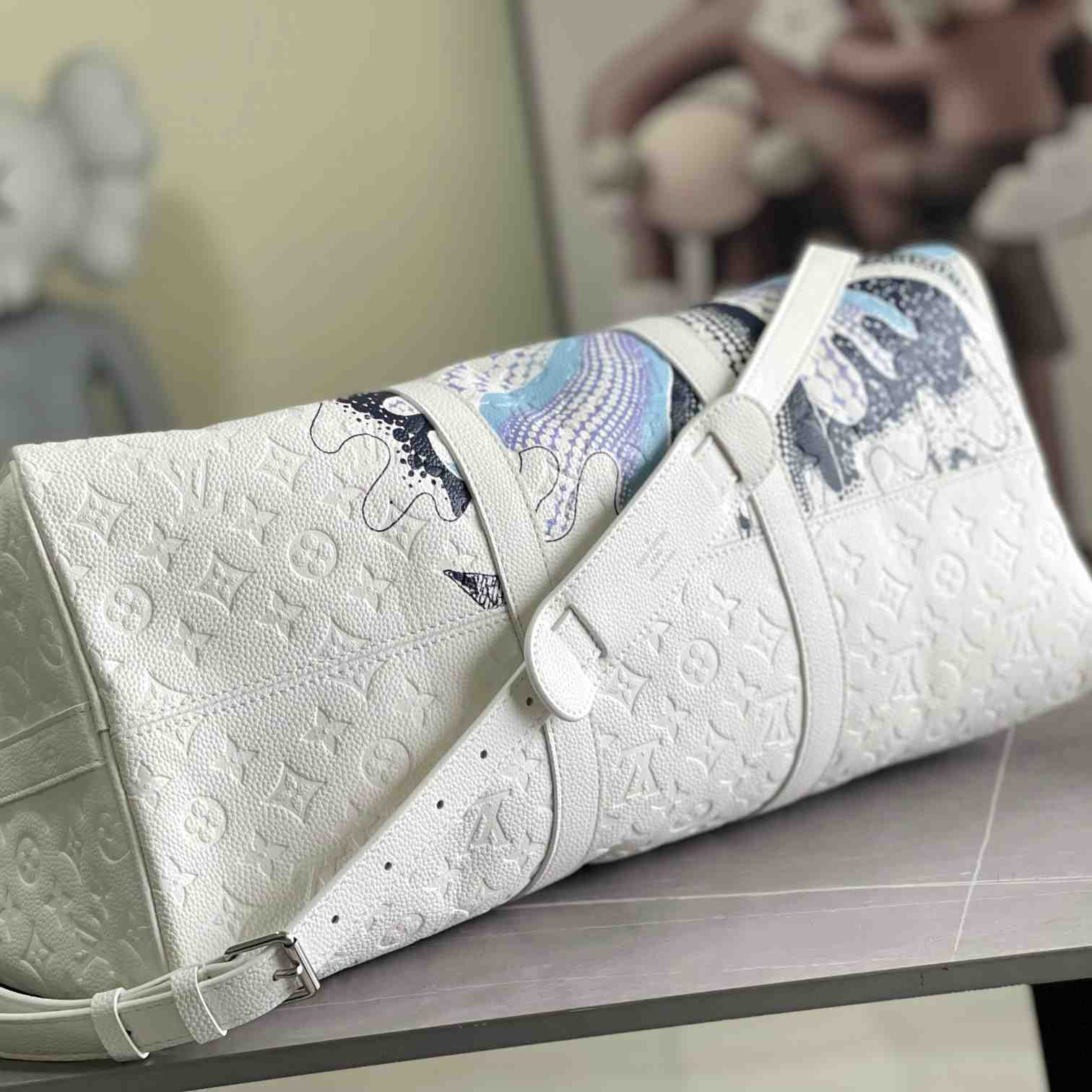Louis Vuitton LV x YK Bandoulière Keepall 50    M21678 - FashionPlug