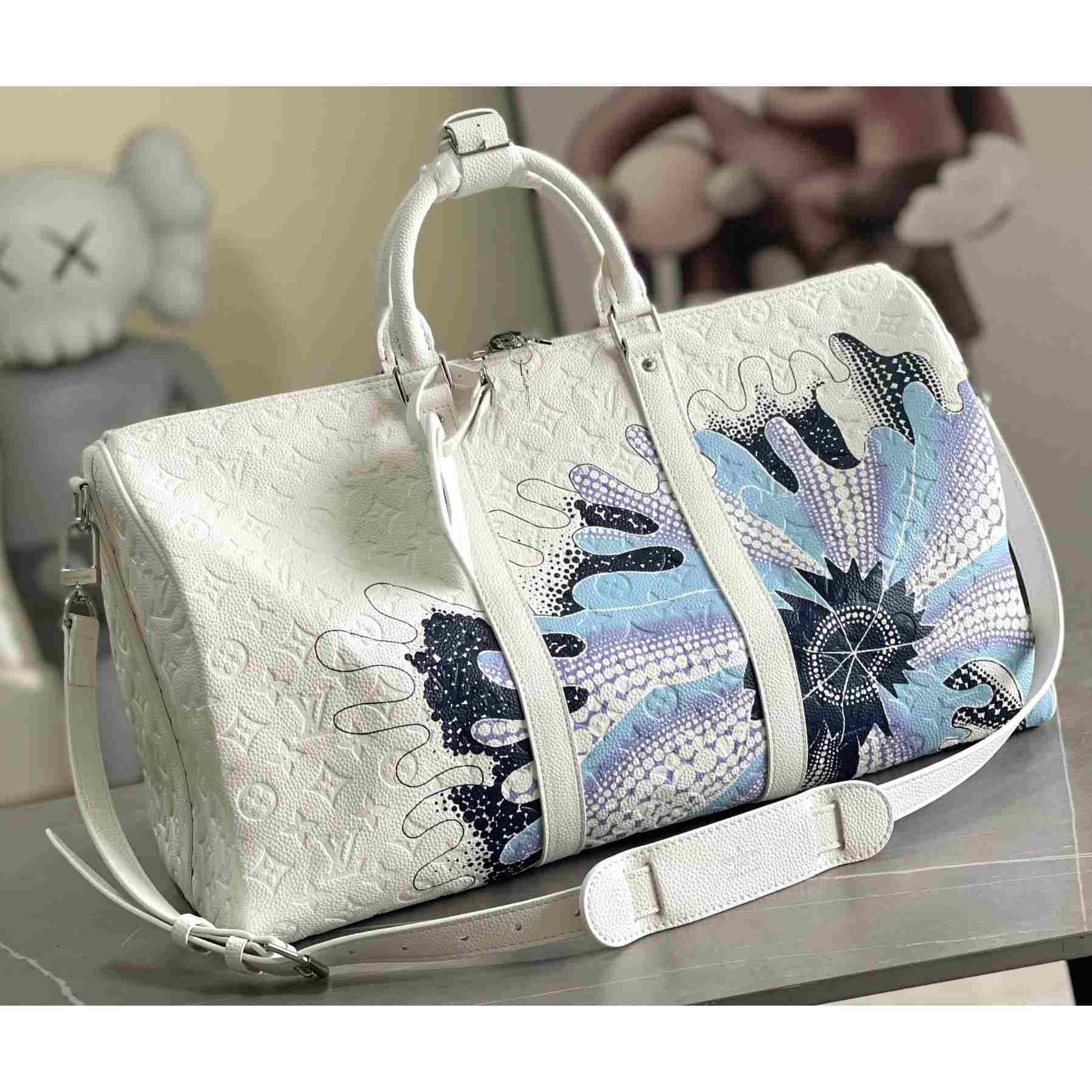 Louis Vuitton LV x YK Bandoulière Keepall 50    M21678 - FashionPlug