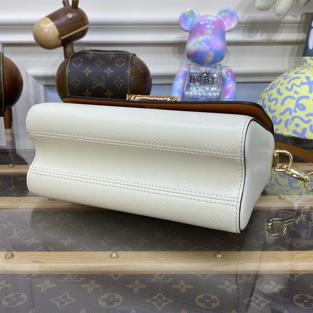 Louis Vuitton Twist MM Gold Honey Epi (23*17*9.5cm)      M22236 - FashionPlug