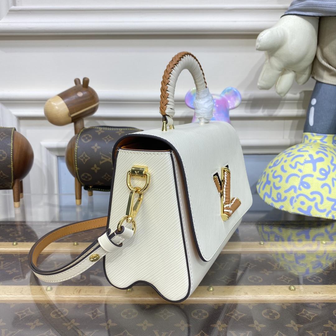 Louis Vuitton Twist MM Gold Honey Epi (23*17*9.5cm)      M22236 - FashionPlug