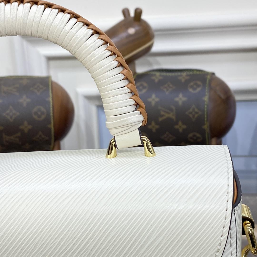 Louis Vuitton Twist MM Gold Honey Epi (23*17*9.5cm)      M22236 - FashionPlug