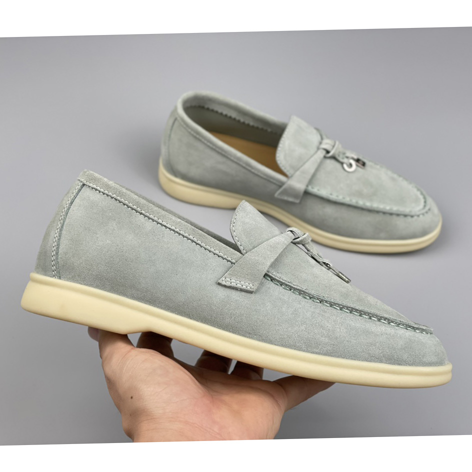 Loro Piana Women's Summer Walk Loafers - FashionPlug