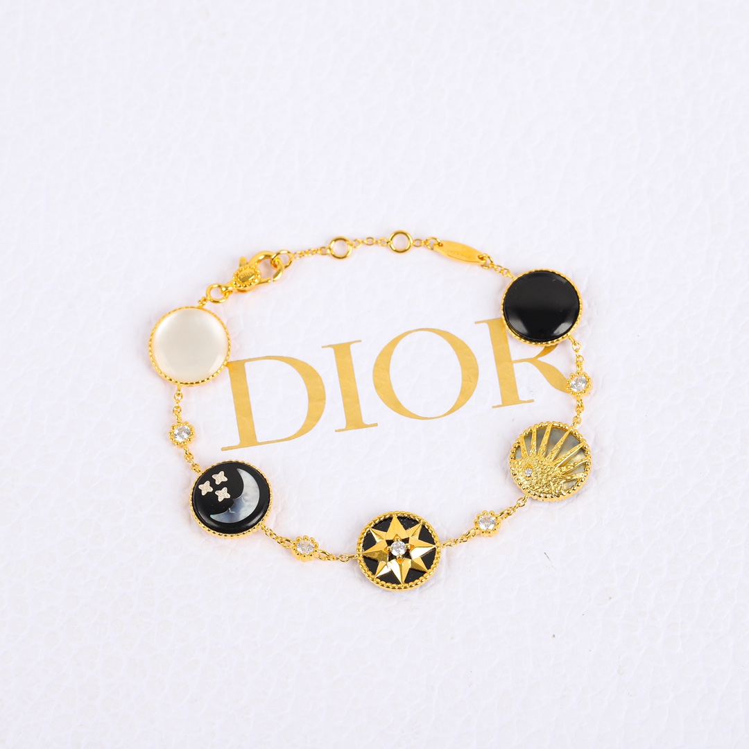 Dior Rose Des Vents And Rose Céleste Bracelet - FashionPlug