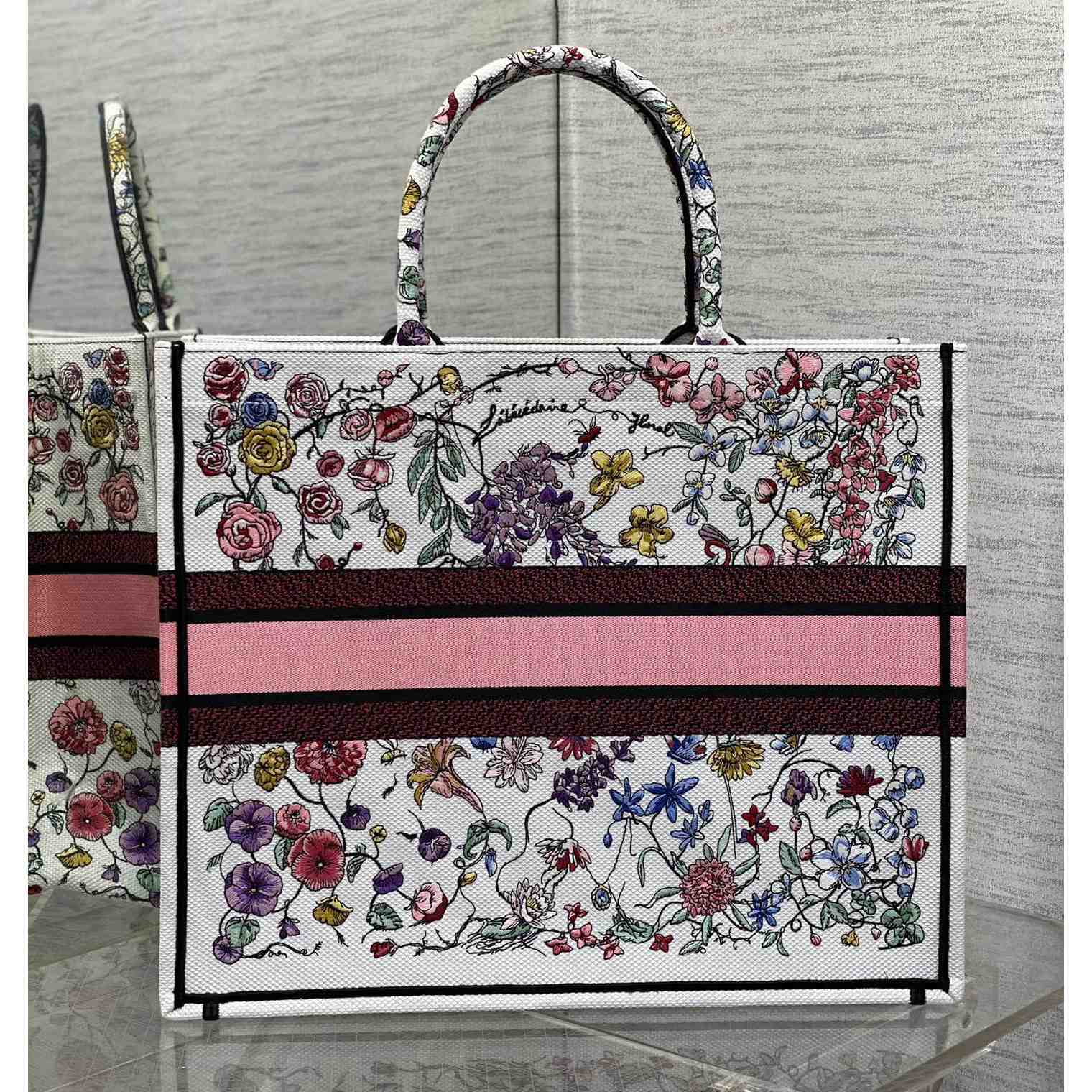 Dior Large Dior Book Tote   - FashionPlug