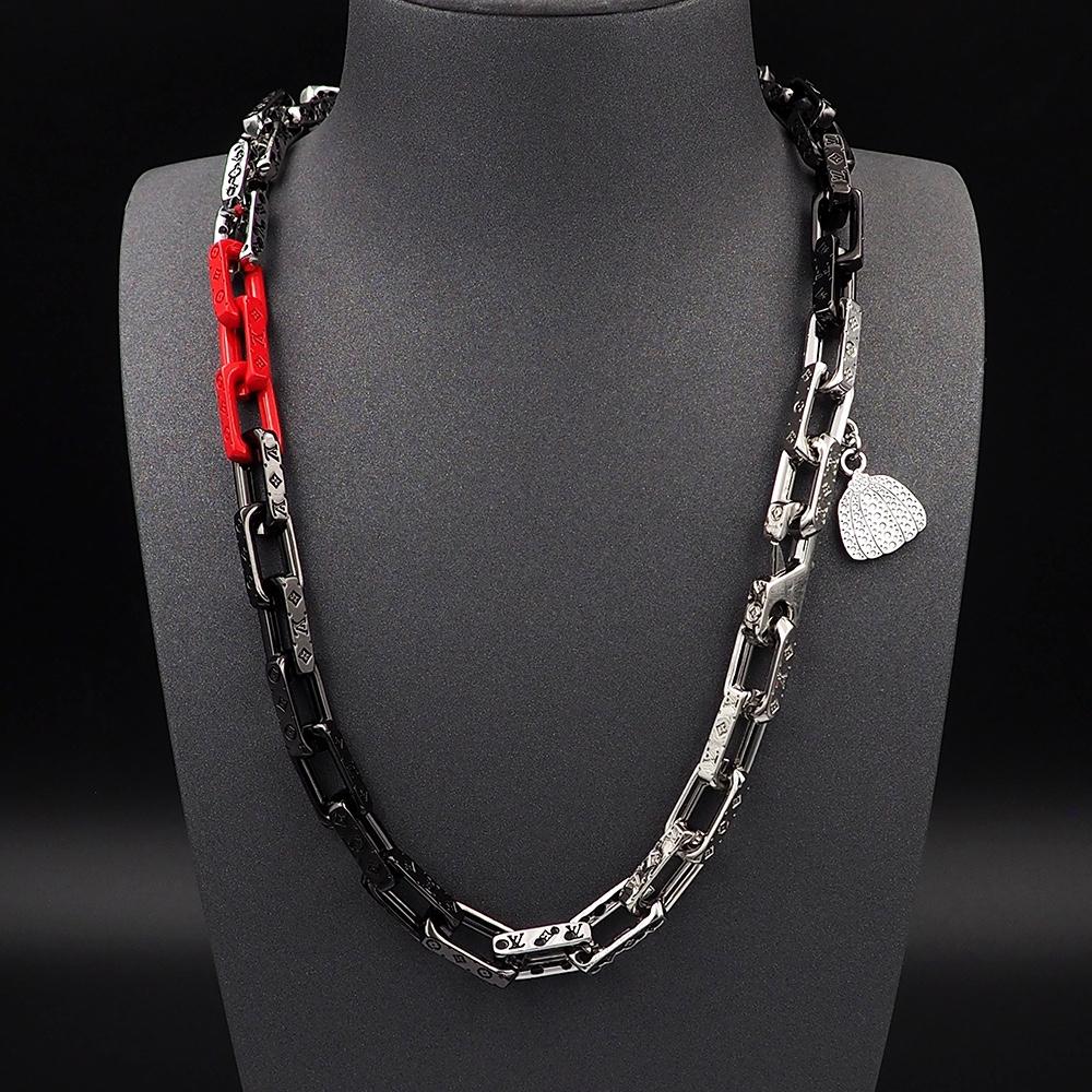 Louis Vuitton LV x YK Monogram Chain Necklace   M01087 - FashionPlug
