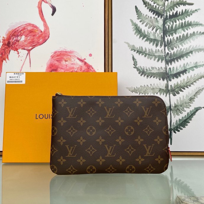 Louis Vuitton Monogram Pouch (24 x 1 x 17cm)M44191 - FashionPlug