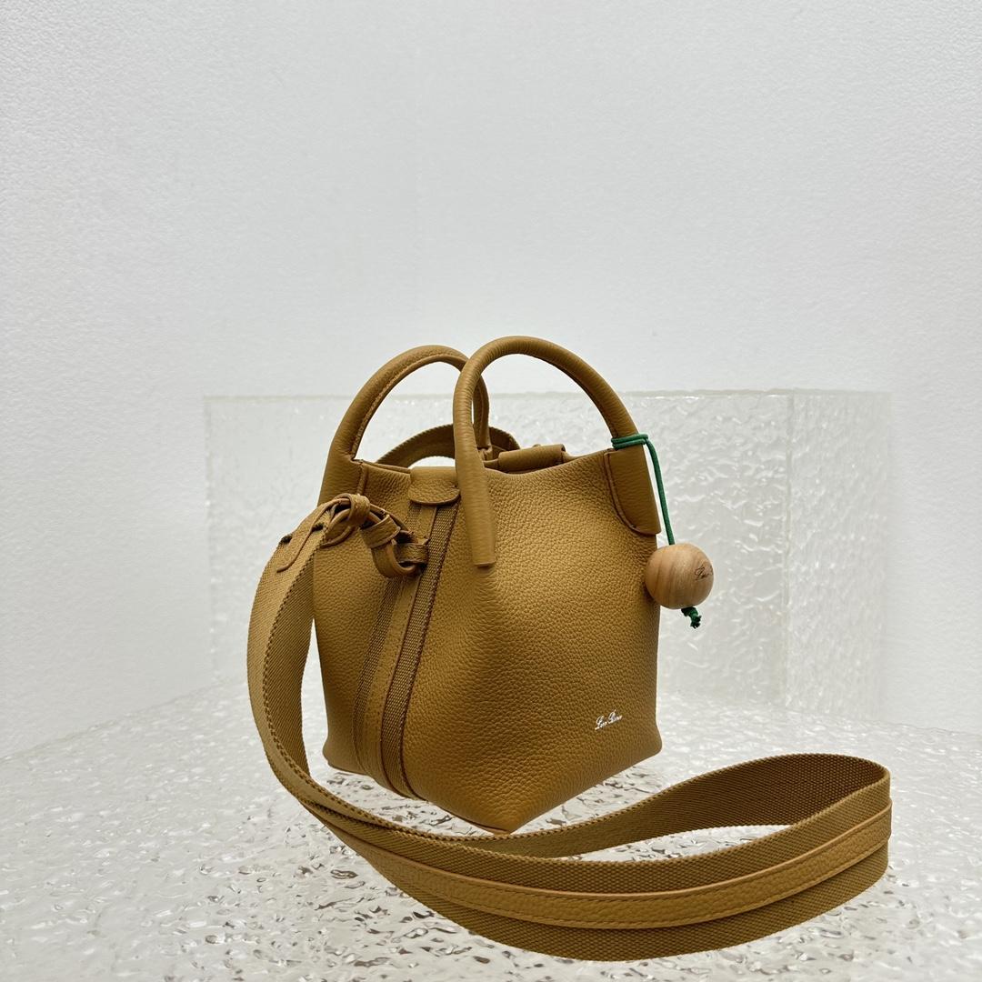 Loro Piana Micro Bale Bag  (14cm*14cm*18cm) - FashionPlug