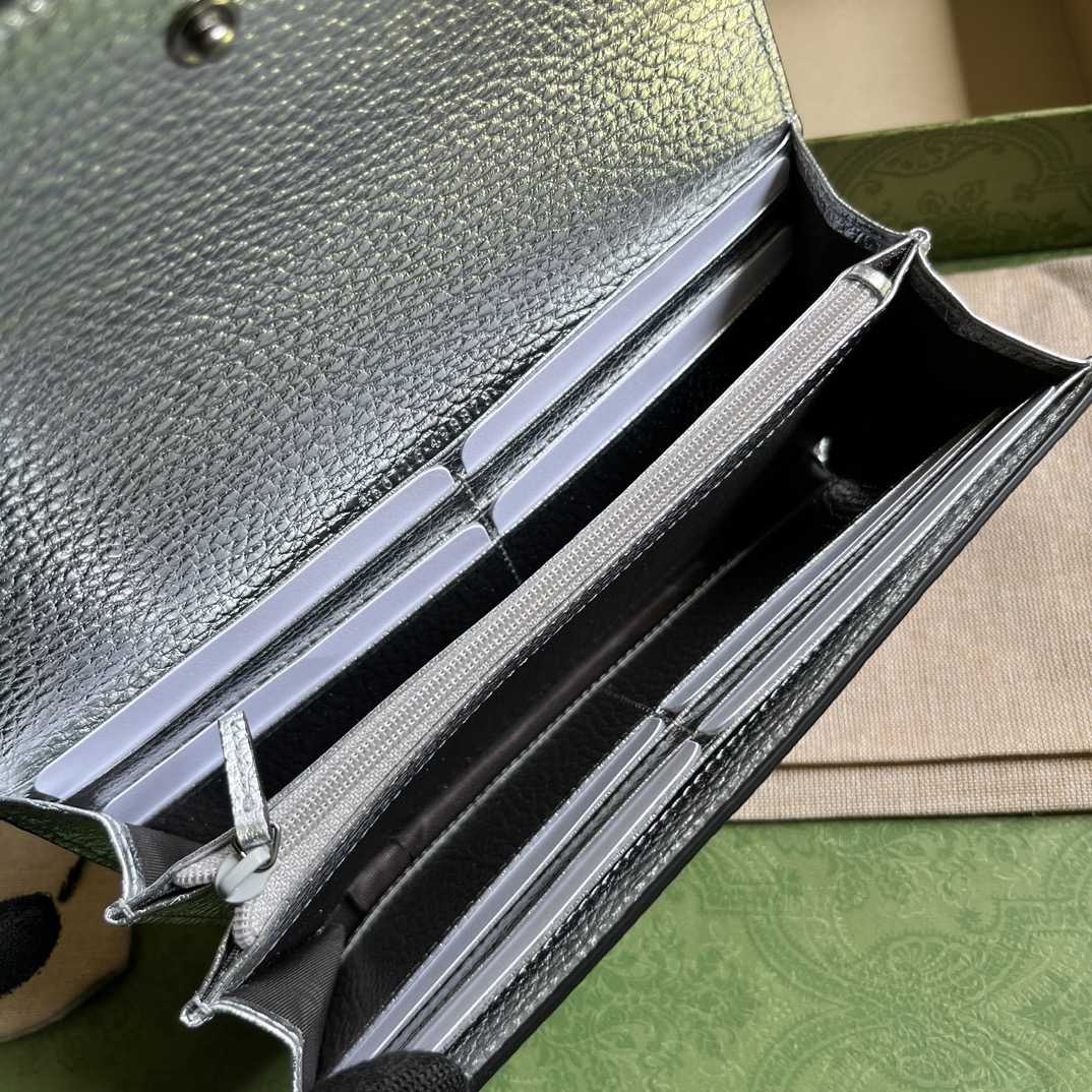 Gucci GG Marmont Continental Wallet  - FashionPlug