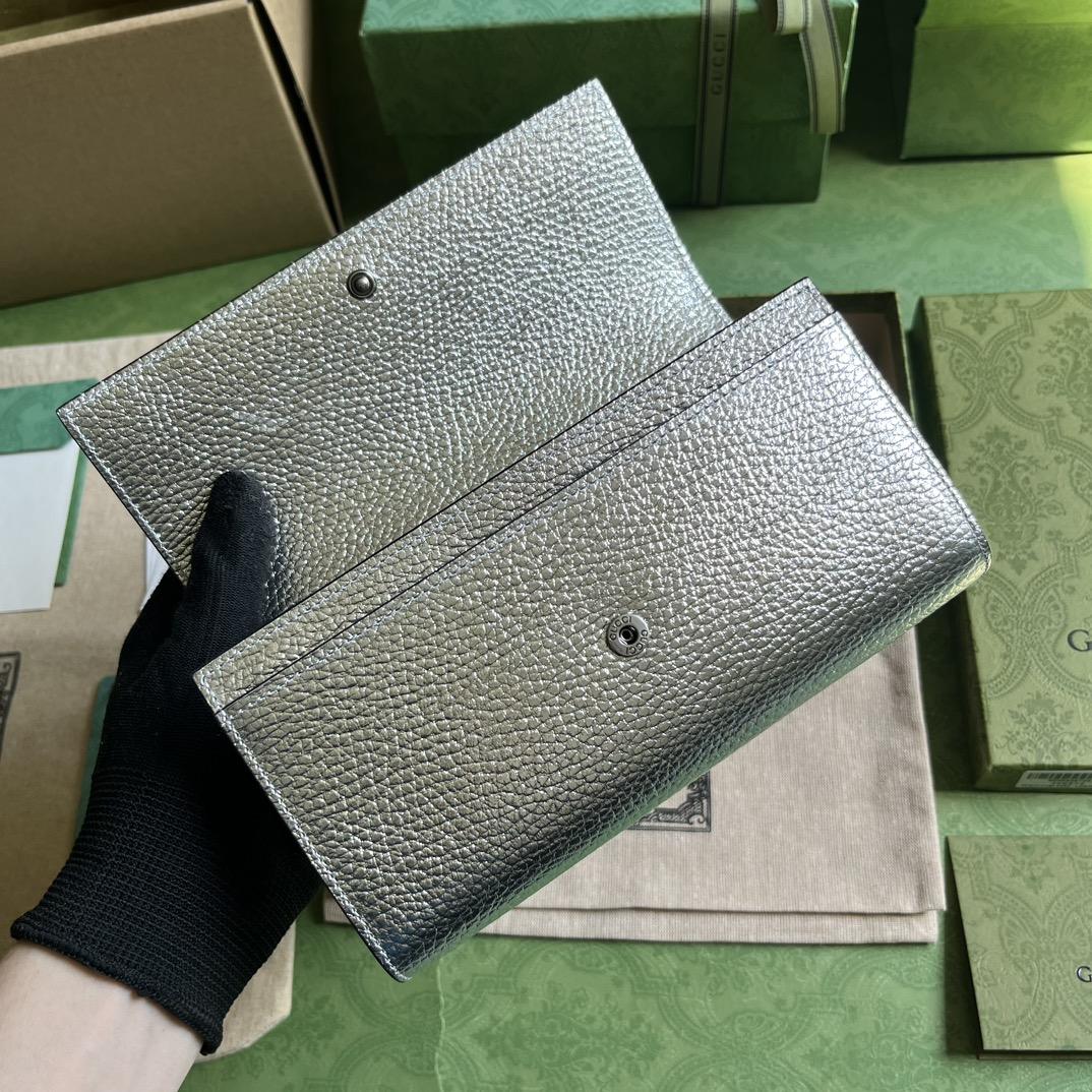 Gucci GG Marmont Continental Wallet  - FashionPlug