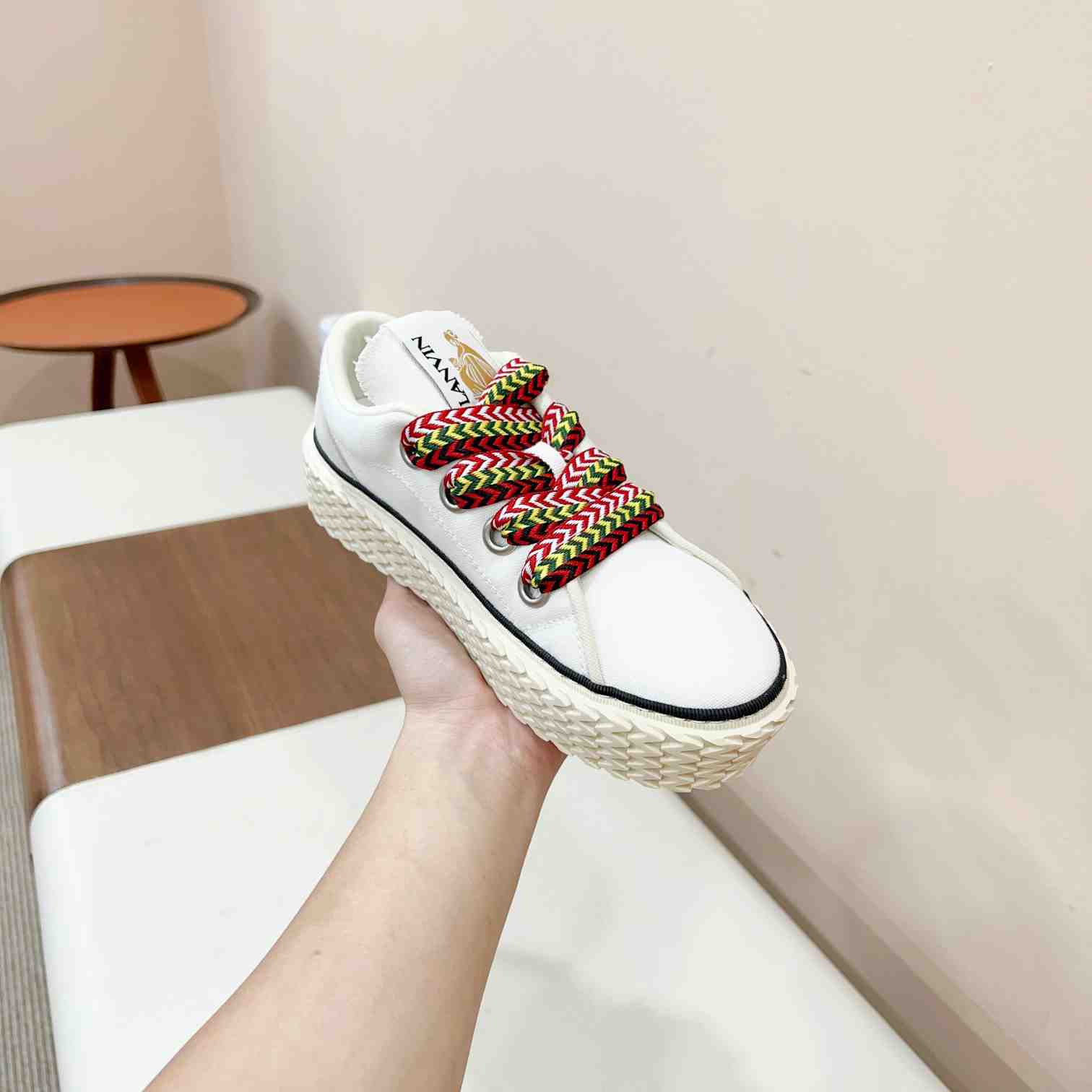 Lanvin Low-top Lace-up Sneakers - FashionPlug
