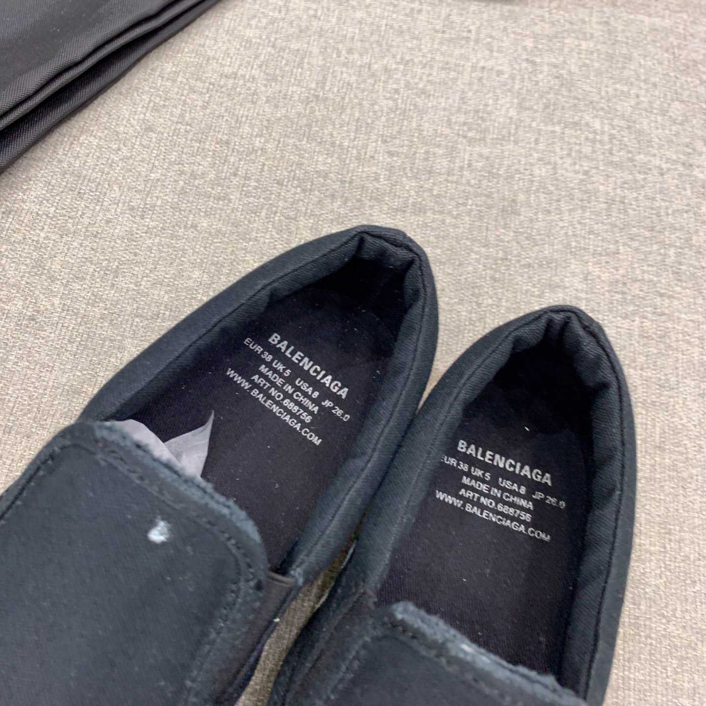 Balenciaga Paris Slip On Graffiti Sneaker In Black - FashionPlug