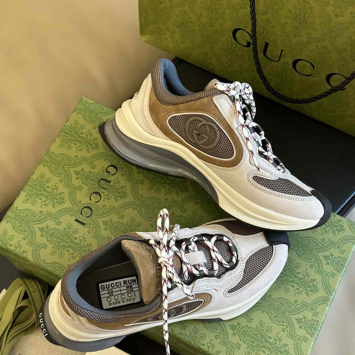 Gucci Run Sneaker - FashionPlug