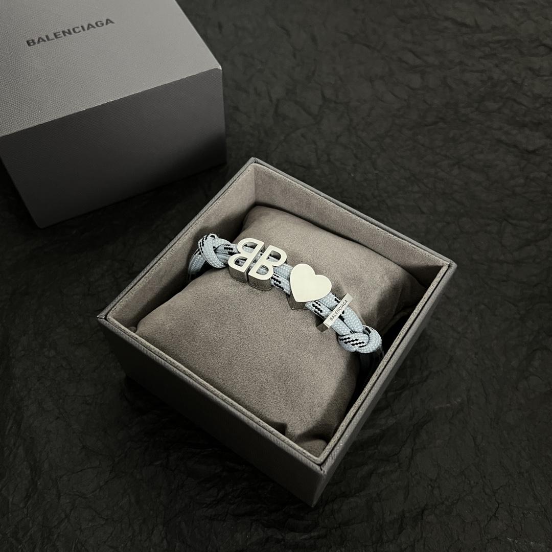 Balenciaga I <3 BB Bracelet  - FashionPlug