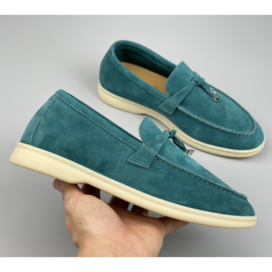 Loro Piana Women's Summer Walk Loafers - FashionPlug