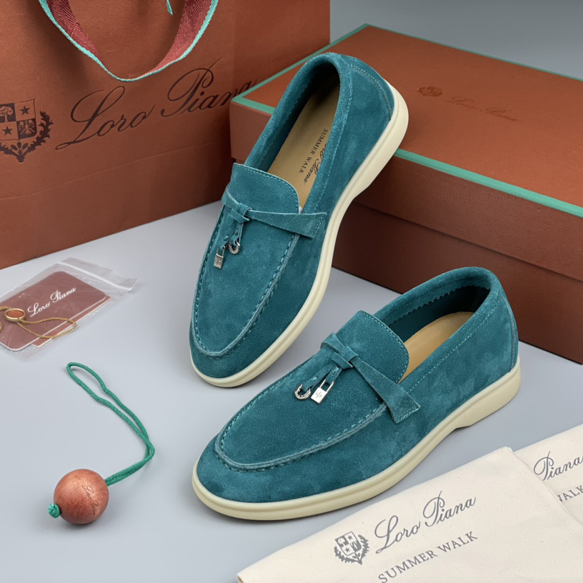 Loro Piana Women's Summer Walk Loafers - FashionPlug