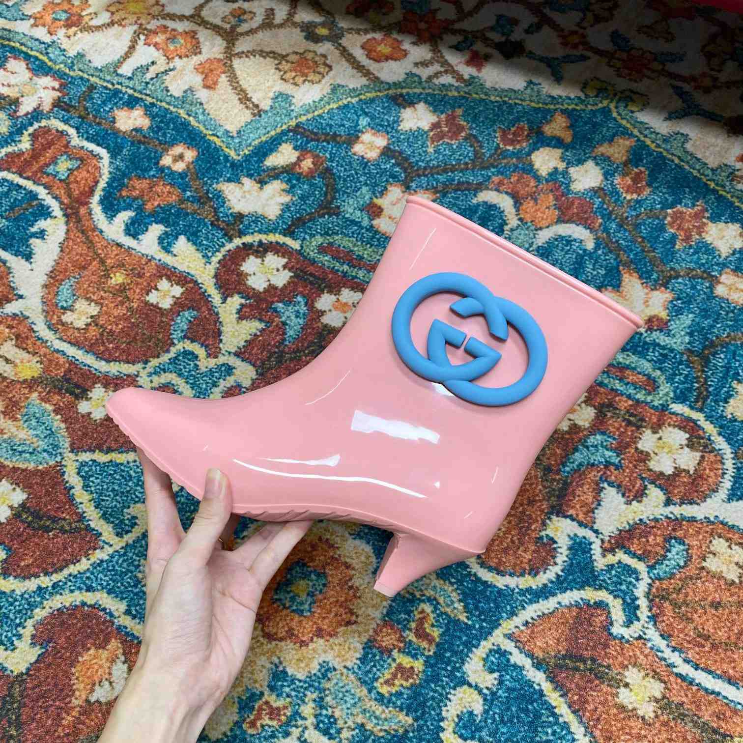 Gucci Women's Interlocking G Ankle Boot - FashionPlug