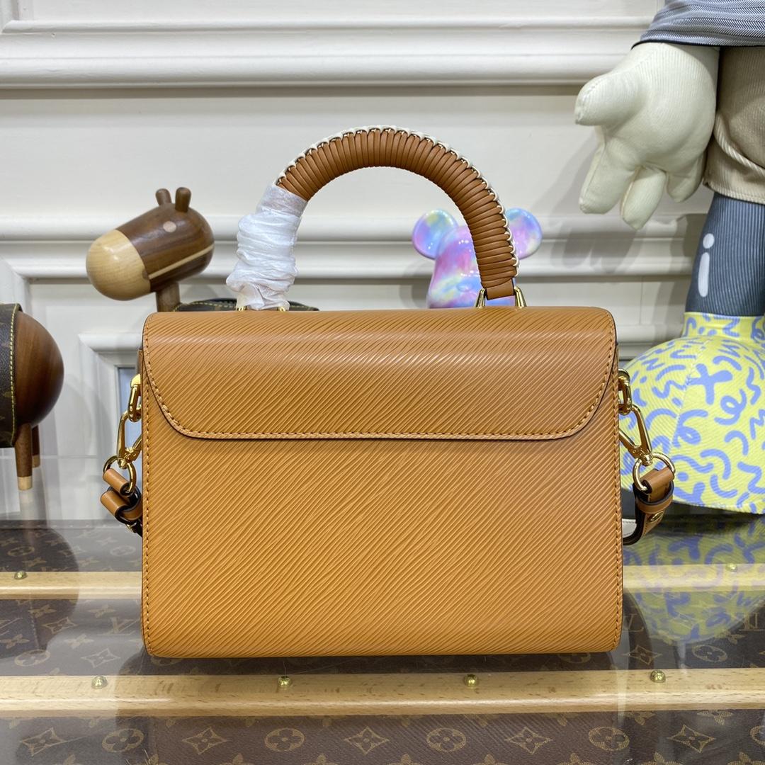 Louis Vuitton Twist MM Gold Honey Epi (23*17*9.5cm)      M22229 - FashionPlug
