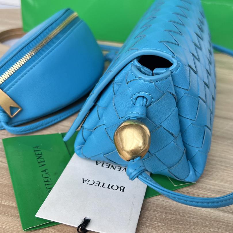 Bottega Veneta Bag Mini Leather Cassette Intrecciato   (18x9x8cm) - FashionPlug