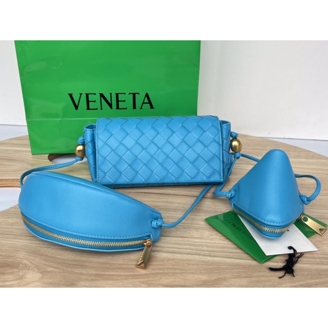 Bottega Veneta Bag Mini Leather Cassette Intrecciato   (18x9x8cm) - FashionPlug